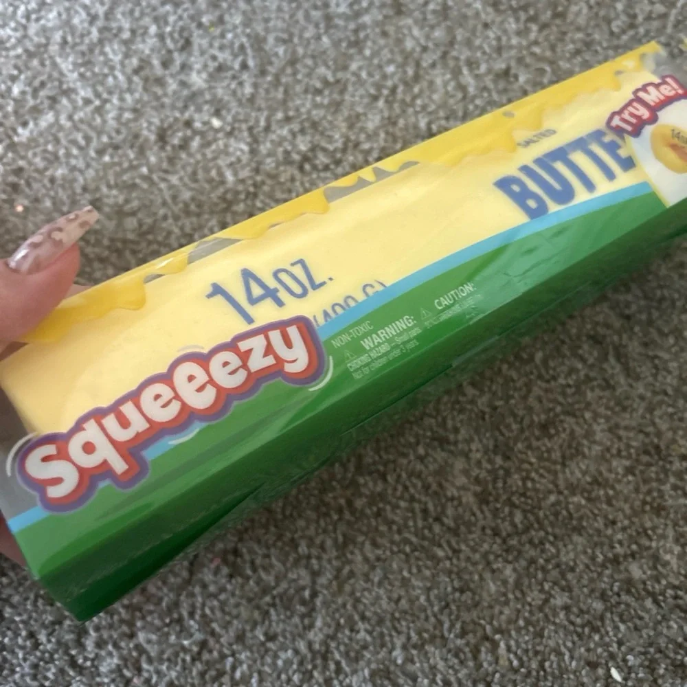 Cheese and Butter Squishy- Yellow